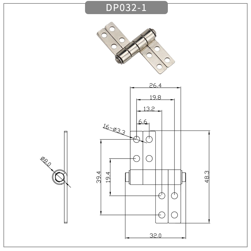 360-degree arbitrary stop hinge damper - torque hinge - 1