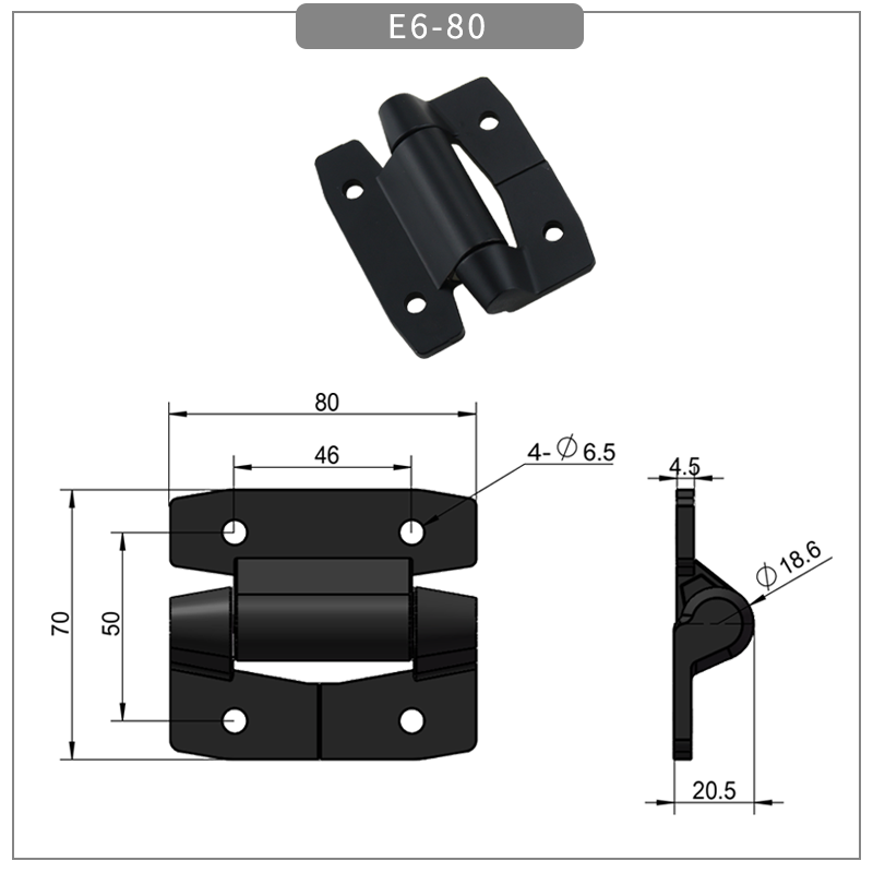 Constant high-damping hinge - torque hinge - 1