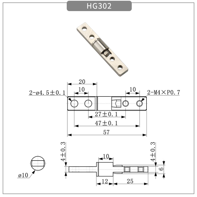 360-degree cylindrical rod embedded torque hinge - torque hinge - 1