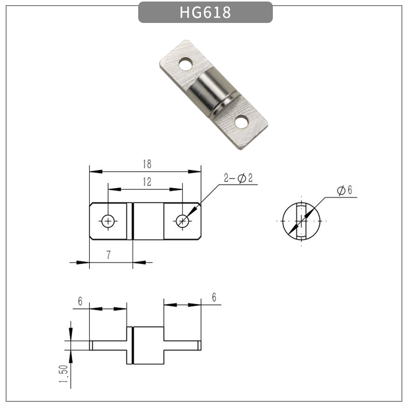 Laptop display screen freely stop motion damping hinge - torque hinge - 4